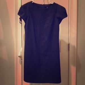 Grey wool dress